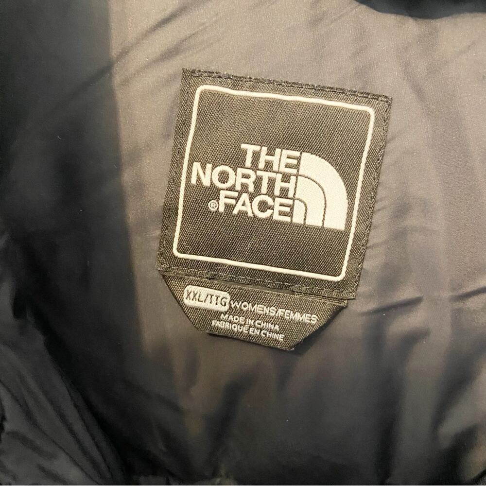 The North Face | Womens 96 Nuptse 700 Down Jacket Black Winter Puffer Coat XXL - Picture 3 of 10